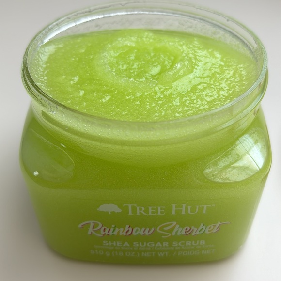 🌈TREE HUT RAINBOW SHERBET SHEA SUGAR SCRUB 18OZ - Picture 4 of 5